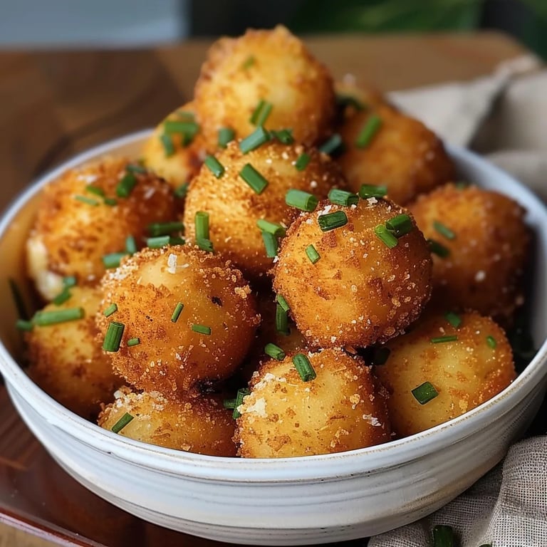 Easy Fried Mashed Potato Balls