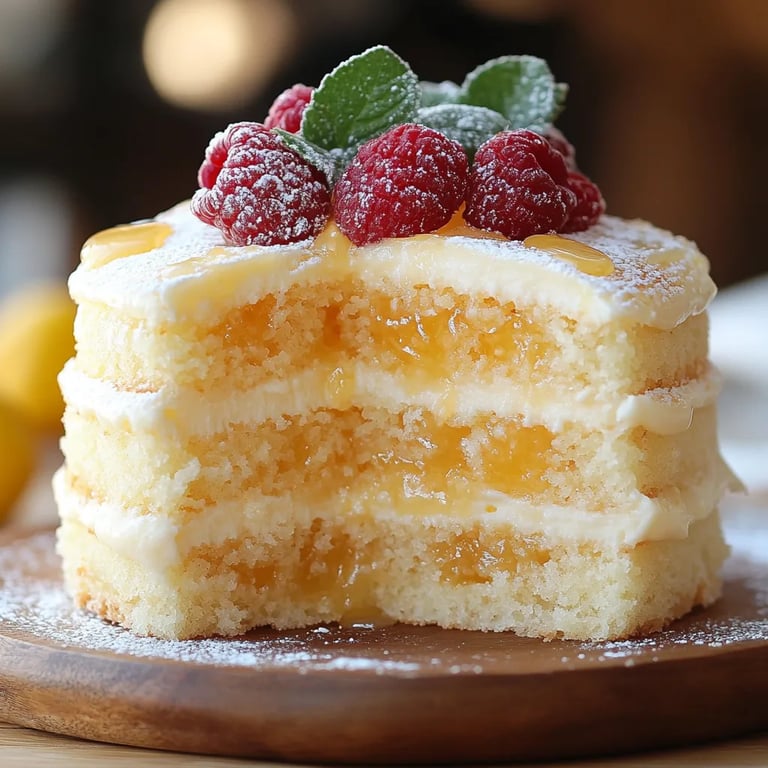 Amazing Lemon Curd Cake: The Ultimate 7-Layer Delight