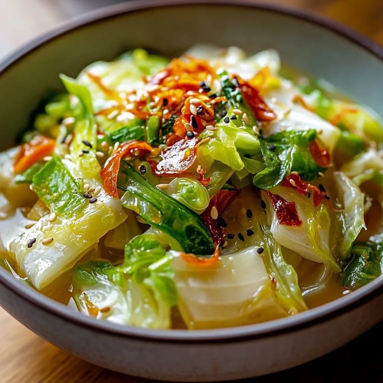 Knusprige Chinakohl Pfanne