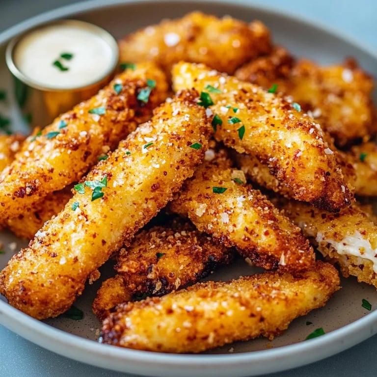 Hähnchenstreifen aus der Air Fryer