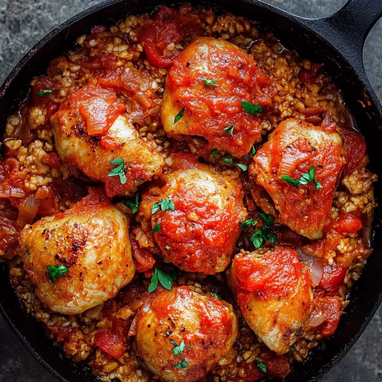 Tomat- och Basilikakyckling och Ris: Ett Fantastiskt Ultimat Recept