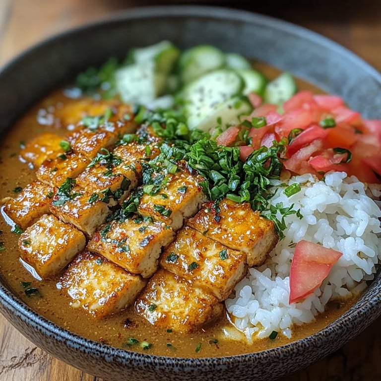 Curry Katsu Vegano de Tofu: Una Increíble Receta Última