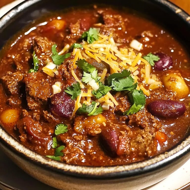 Award Winning Short Rib & Chorizo Chili
