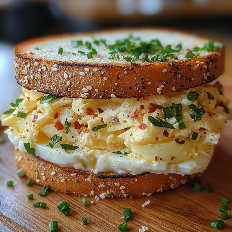 <p>Sanduíche de Salada de Ovo: Uma Receita Incrível e Definitiva para Todos</p>