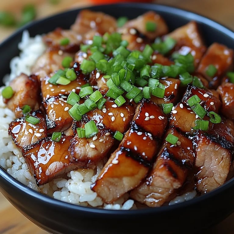 Honey Garlic Pork Rice Bowl: An Amazing Ultimate Recipe