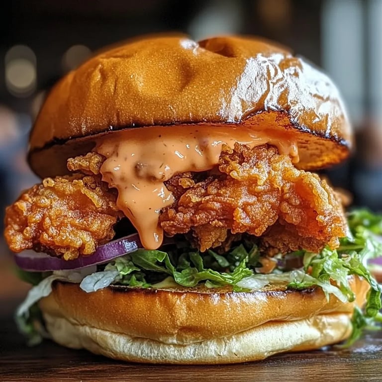 Thai Fried Chicken Sandwich: The Ultimate Amazing Recipe
