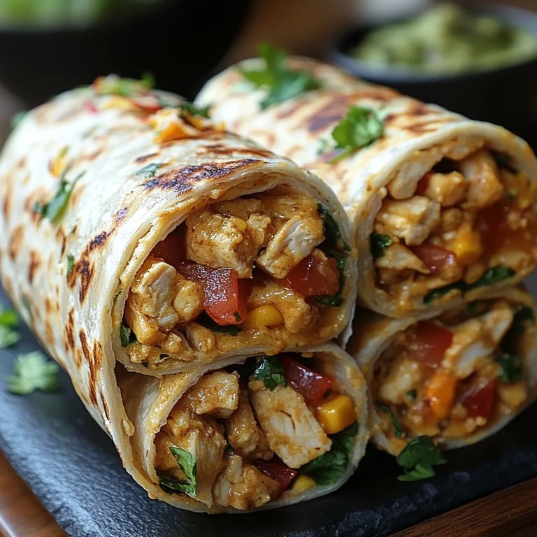 Wraps de Pollo Tailandés con Salsa de Cacahuete: Una Increíble Receta Esencial