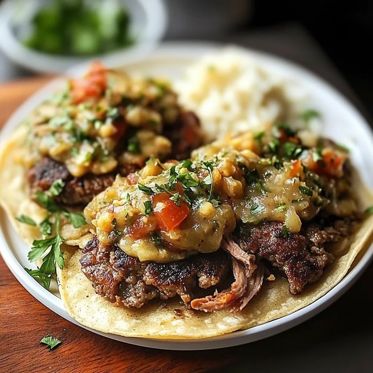 Carnitas de Hamburguesas con Salsa de Champiñones: Una Increíble Receta Última