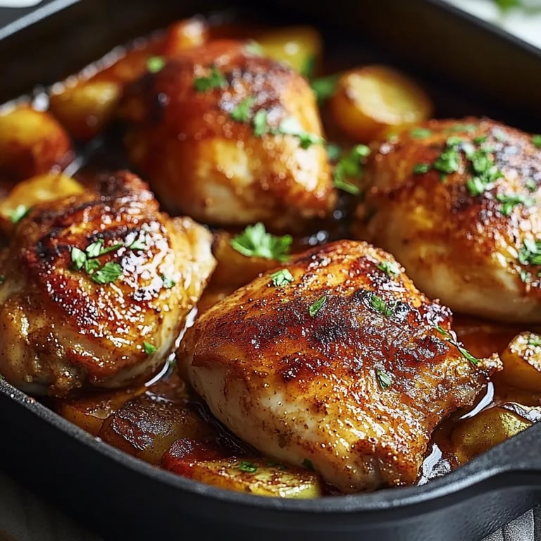 Pollo fino – würziges Hähnchen aus dem Ofen