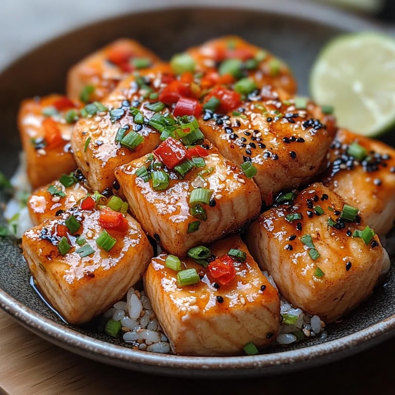 Lachs-Häppchen mit süßer Thai-Chili-Sauce: Ein Unglaubliches Ultimatives Rezept für 6 Personen