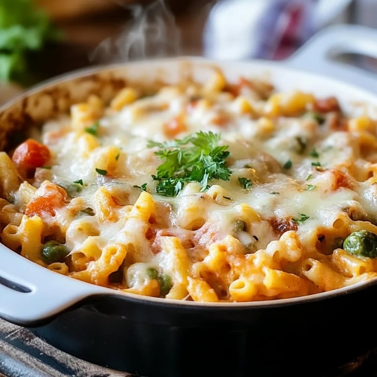 Spätzleauflauf mit Gemüse