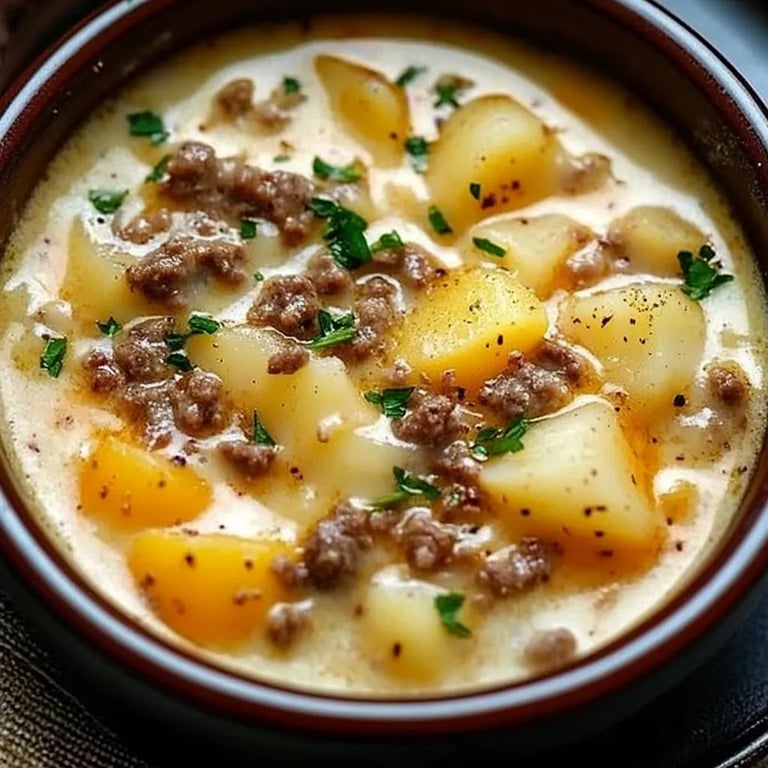 Delicious Hamburger Potato Soup Recipe: The Ultimate 5-Step Guide
