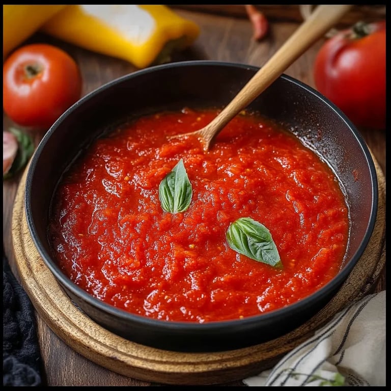 Homemade Tomato Sauce