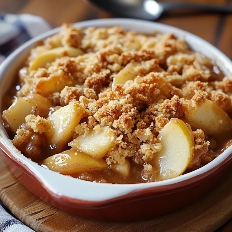 Baked Apple Crumble