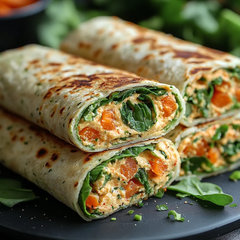 Veggie Spinach Wraps with Hummus: The Incredible Ultimate Recipe for a Wonderful Meal