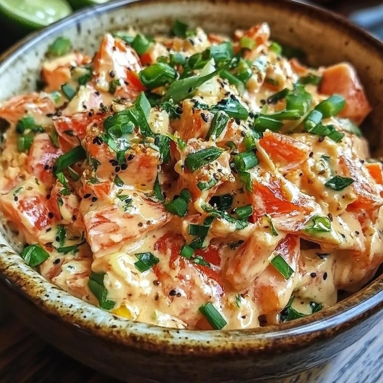 Smoked & Spicy Salmon Dip
