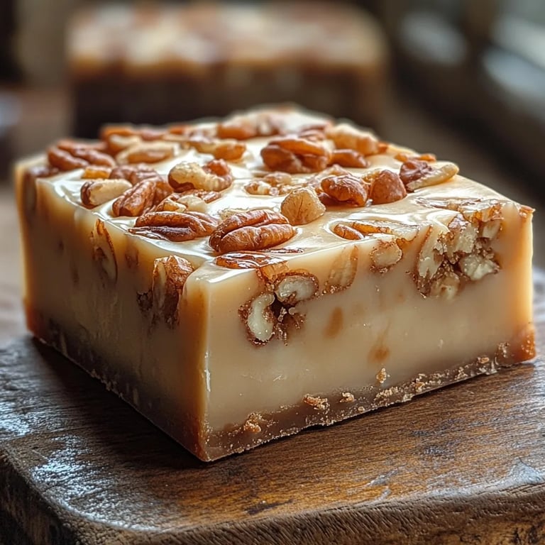 Fudge de Chocolate Blanco con Caramelo y Nuez Pacana: Una Increíble Receta Última