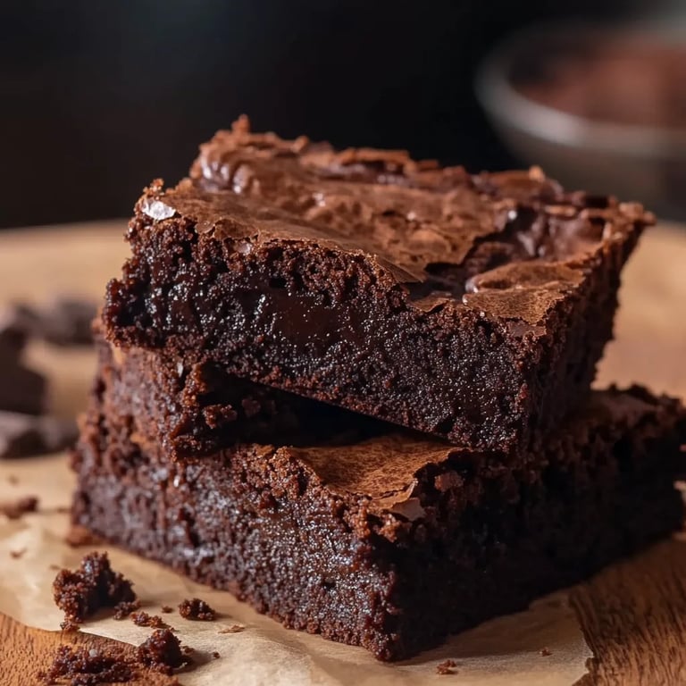 Saftige Brownies