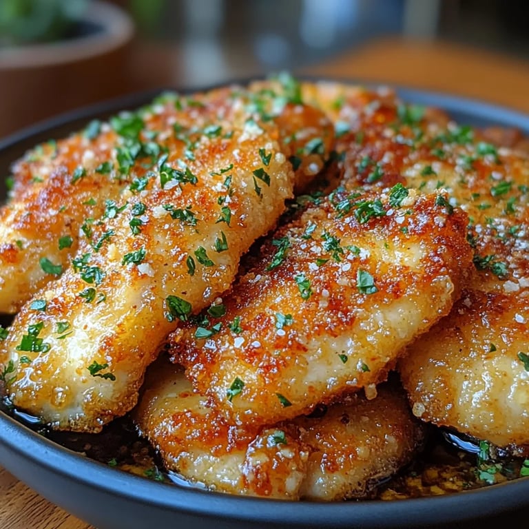 Luftfrittierte Knusprige Hähnchenbrust mit Parmesanpanade: Ein Unglaubliches Ultimatives Rezept für 4 Portionen