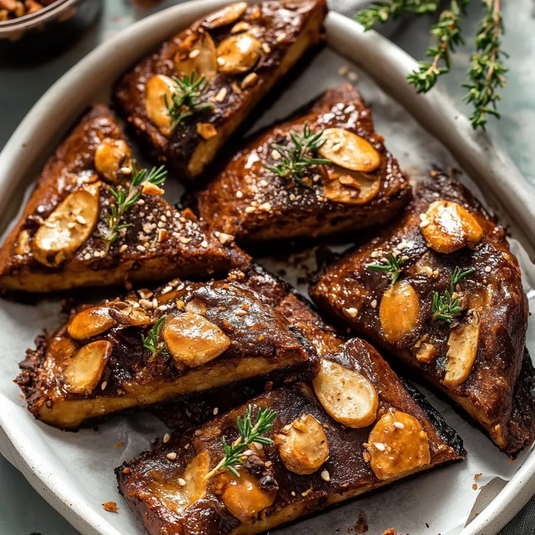 Saftige Nussecken mit Mandeln backen - ohne Haselnüsse!