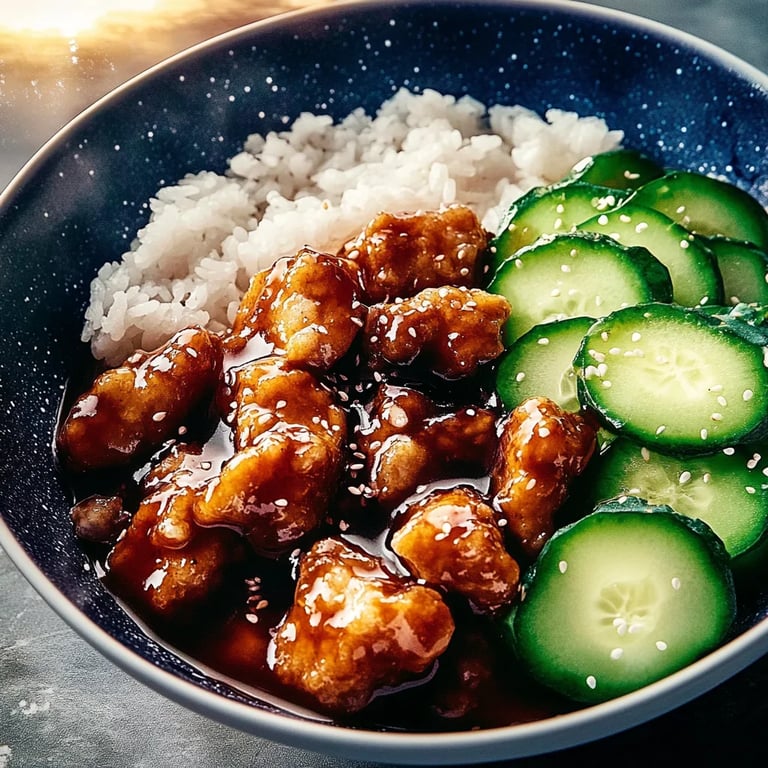 Krispig Kyckling med Ris och Grönsaker: Ett fantastiskt recept för familjen