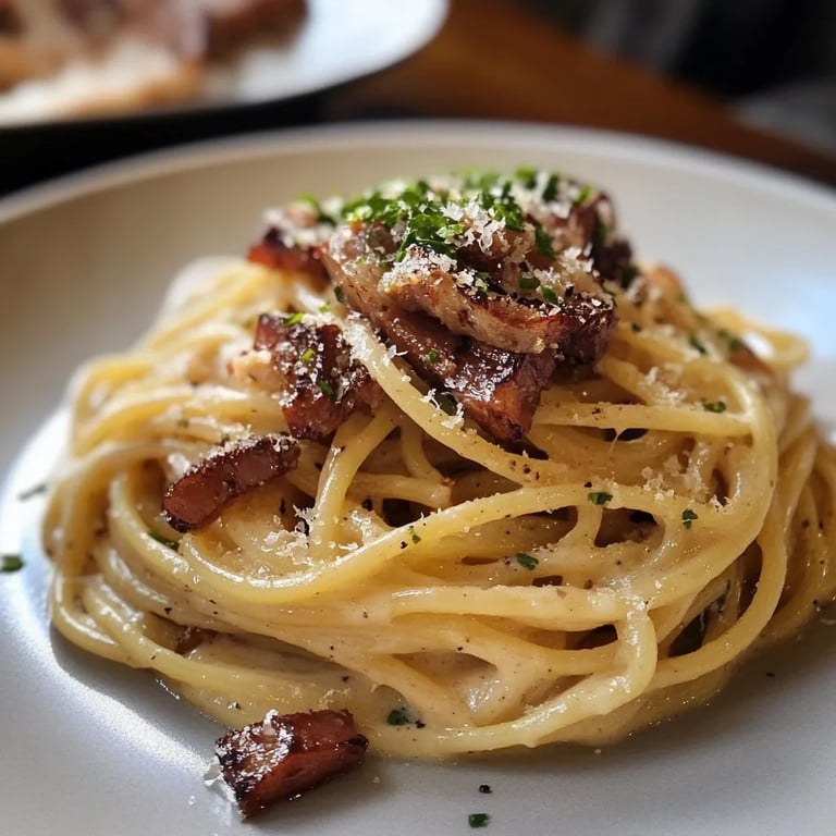 Japanese-Style Miso Carbonara