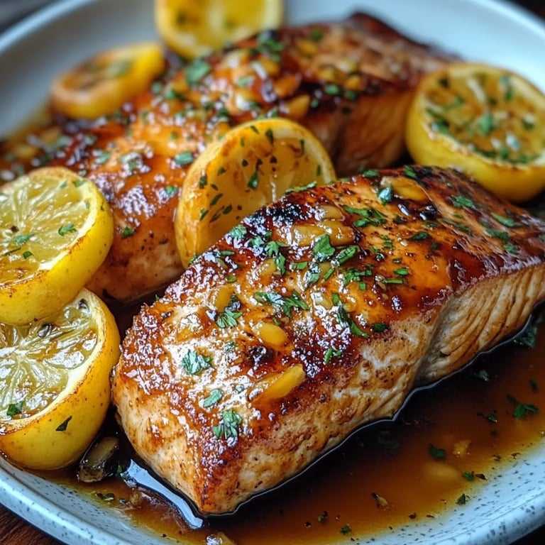 Bourbon Peach Roasted Salmon: An Incredible 5-Star Recipe