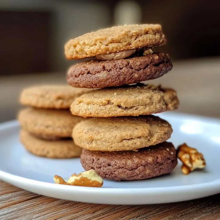 Galletas de nuez saludables