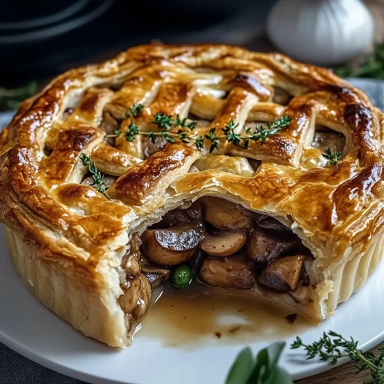 Beef and Mushroom Pie