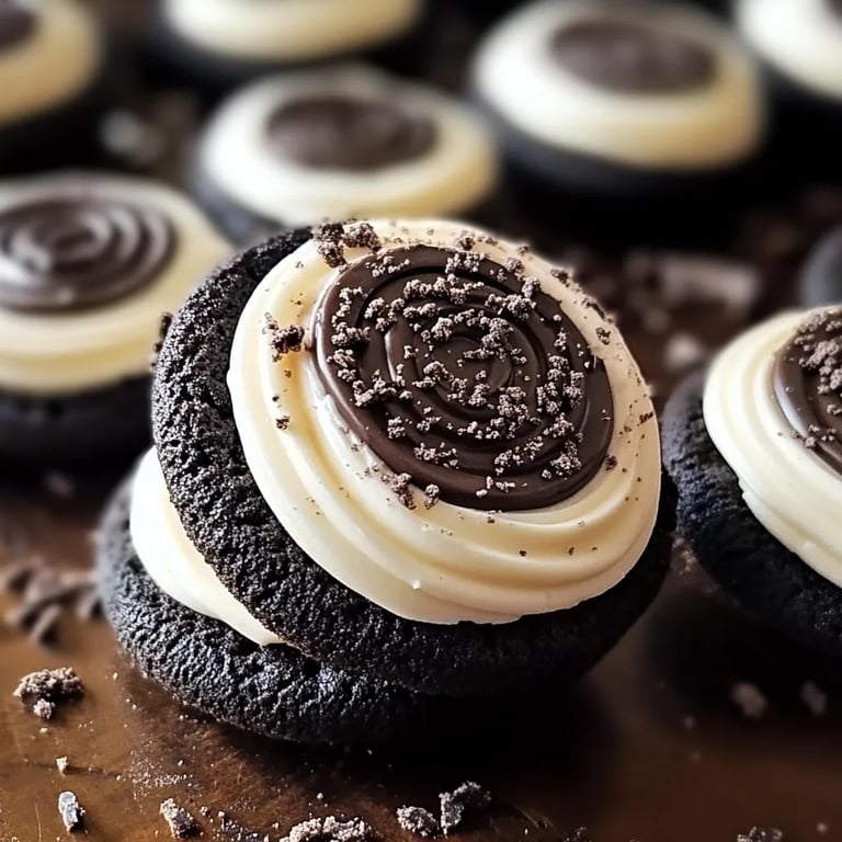 Schokoladen-Oreo-Crumbl-Kekse