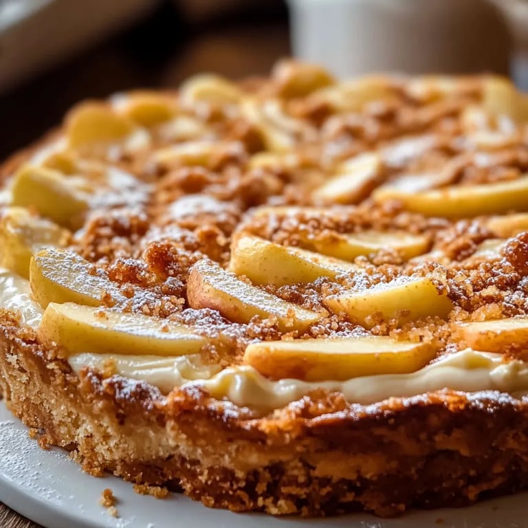 Apfel-Crumble-Käsekuchen