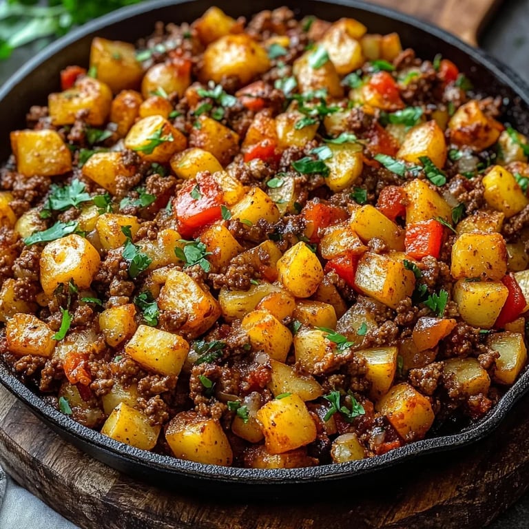 Mexican Ground Beef and Potato Skillet: An Amazing Ultimate Recipe
