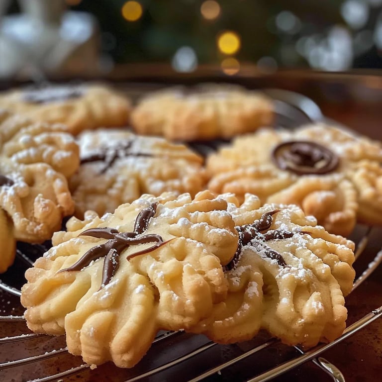 Spritzgebäck aus dem Spritzbeutel