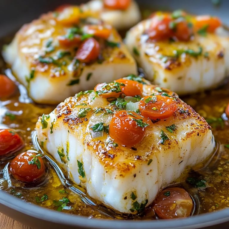 Pan-Seared Cod in White Wine Tomato Basil Sauce: An Incredible Ultimate Recipe