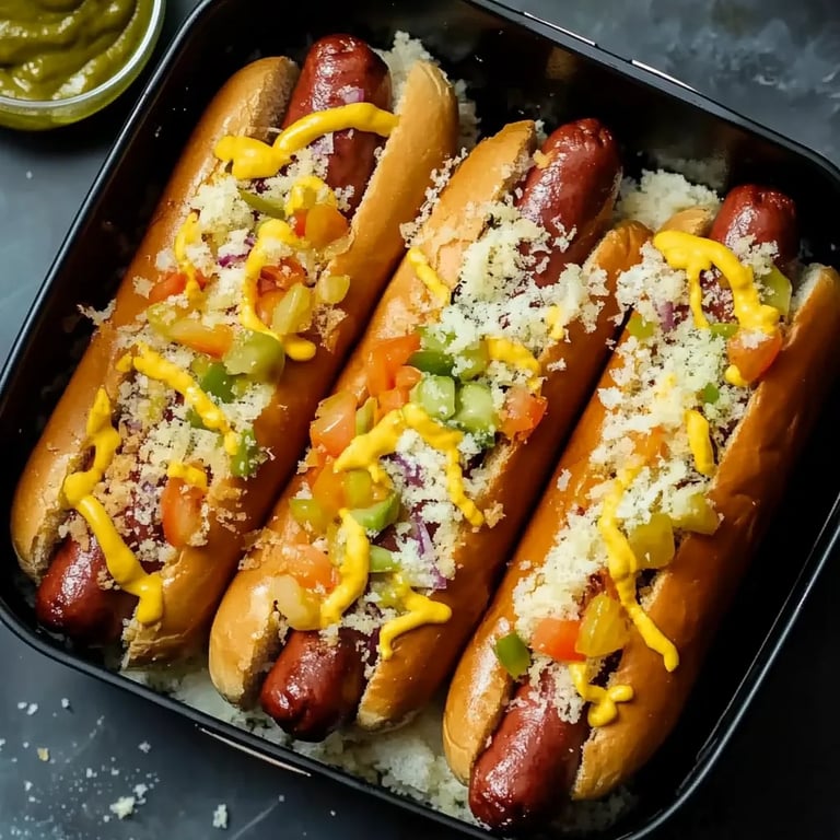Air Fryer Hotdogs