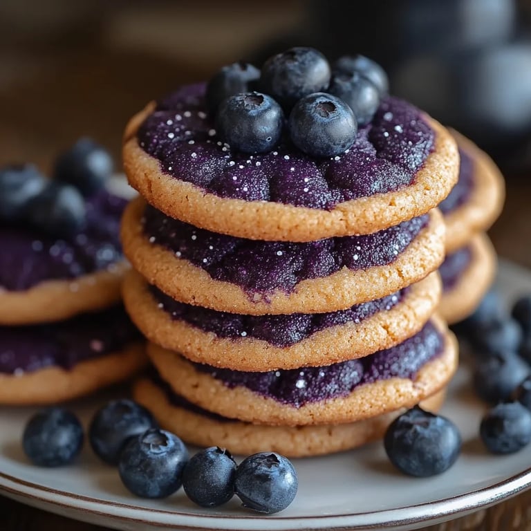 Biscoitos Paraíso de Mirtilo: Receita Incrível e Deliciosa