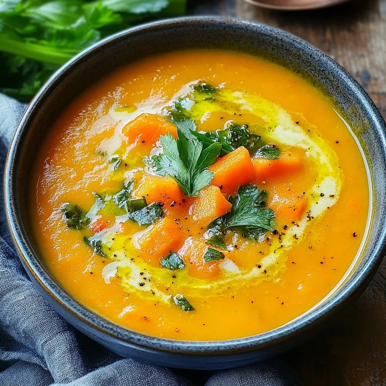 Simple Carrot and Celery Soup