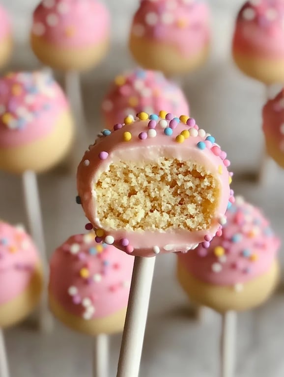 Best Starbucks Copycat Birthday Cake Pops