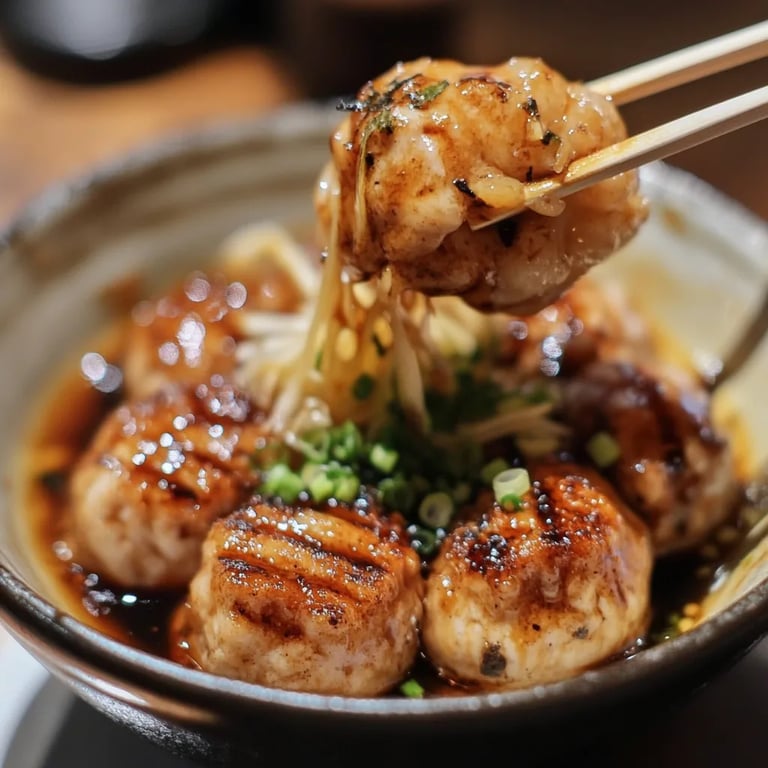 Japanese Tsukune