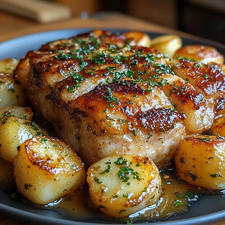 Cremige Ranch-Schweinekoteletts mit Kartoffeln: Ein Unglaubliches Ultimatives Rezept