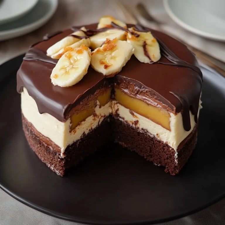 Bananen-Schoko-Torte