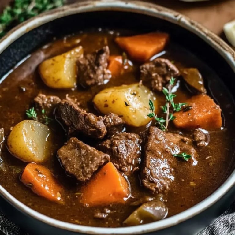 Easy Slow Cooker Beef Stew