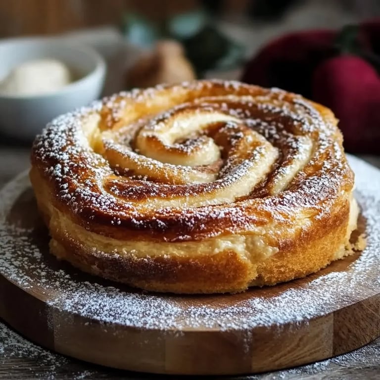 Zimtschnecken Käsekuchen