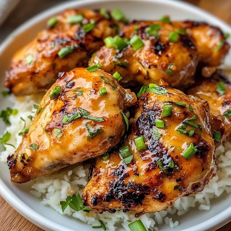 Skillet Bang Bang Chicken Thighs