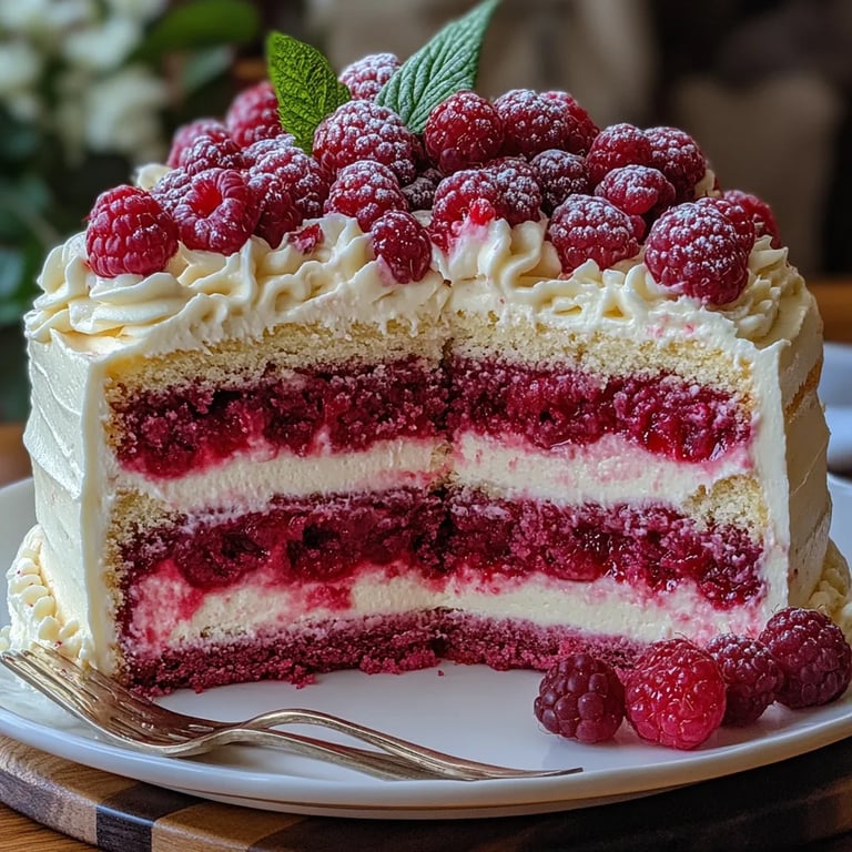 Traumkuchen mit weißer Schokolade und Himbeeren: Ein Unglaublich Ultimatives Rezept