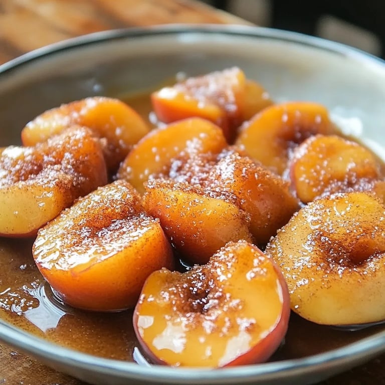 Baked Peaches w/ Brown Sugar & Cinnamon: An Incredible Ultimate Dessert Recipe
