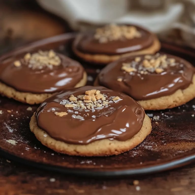 Gesunde Twix-Cookies