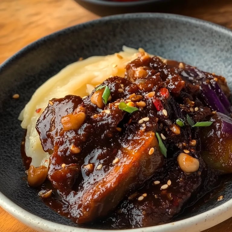 Miso-Rotkohl