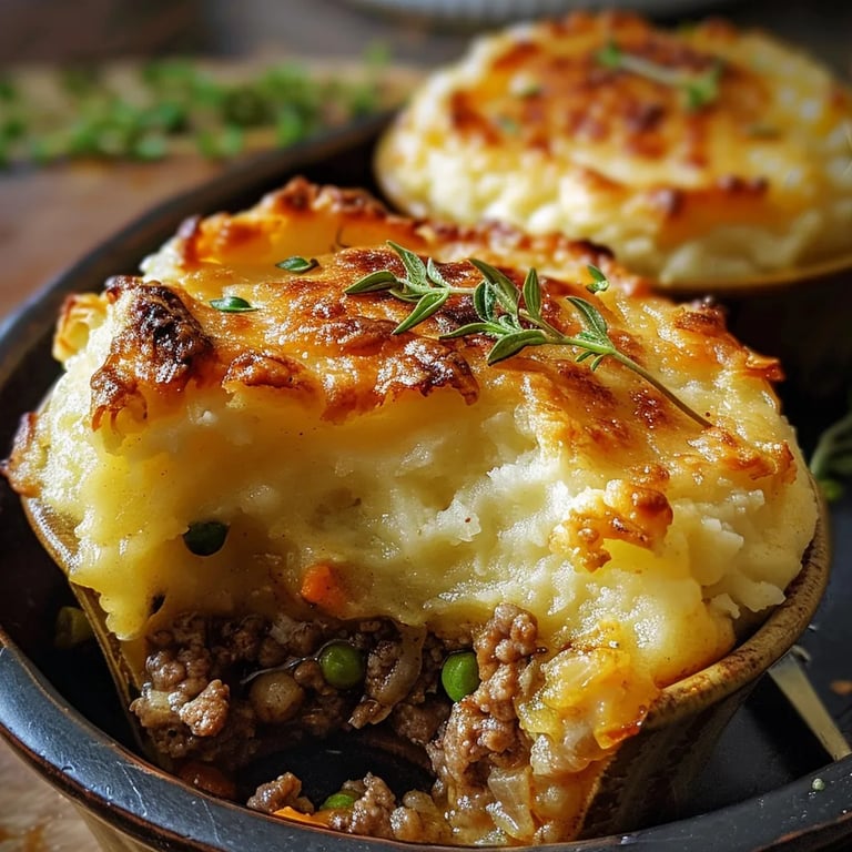 Easy Mini Shepherds Pies