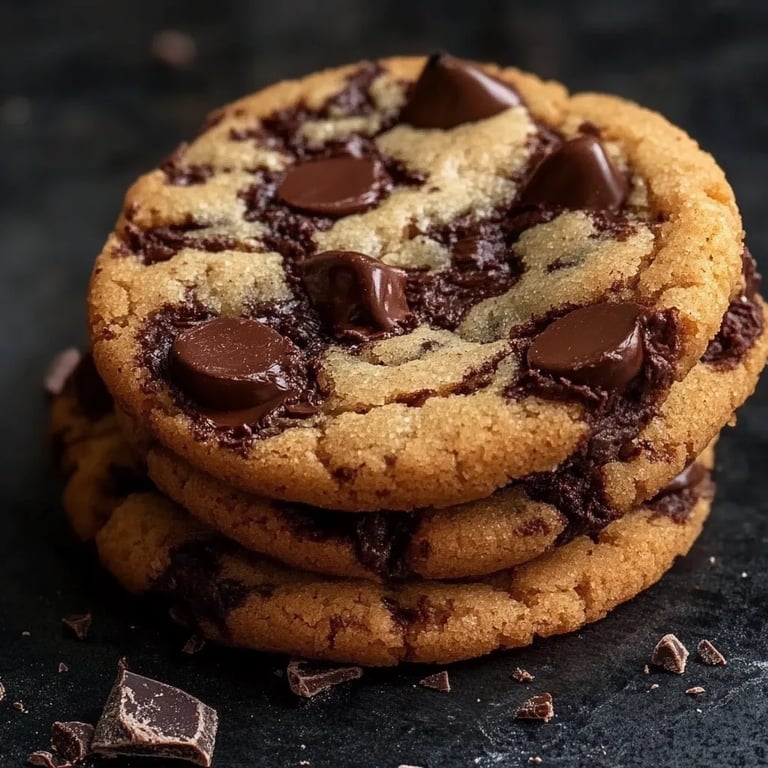 Zwei-Schokoladen-Chip-Kekse